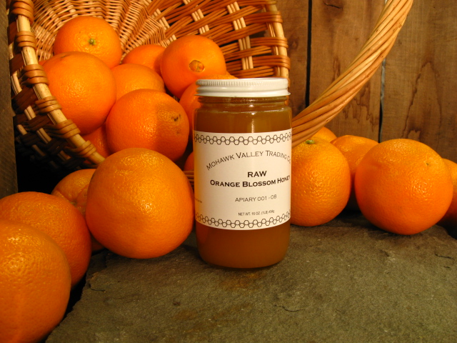 Raw Orange Blossom Honey - Orange Blossom Raw Honey